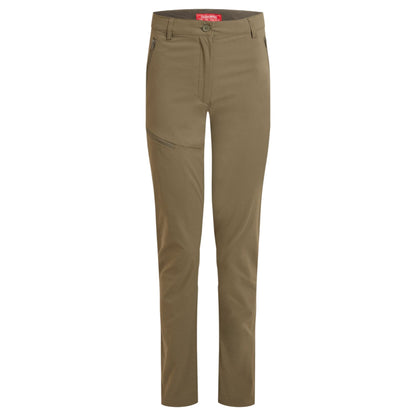Wild Olive - Front - Craghoppers Womens-Ladies Pro III Nosilife Hiking Trousers