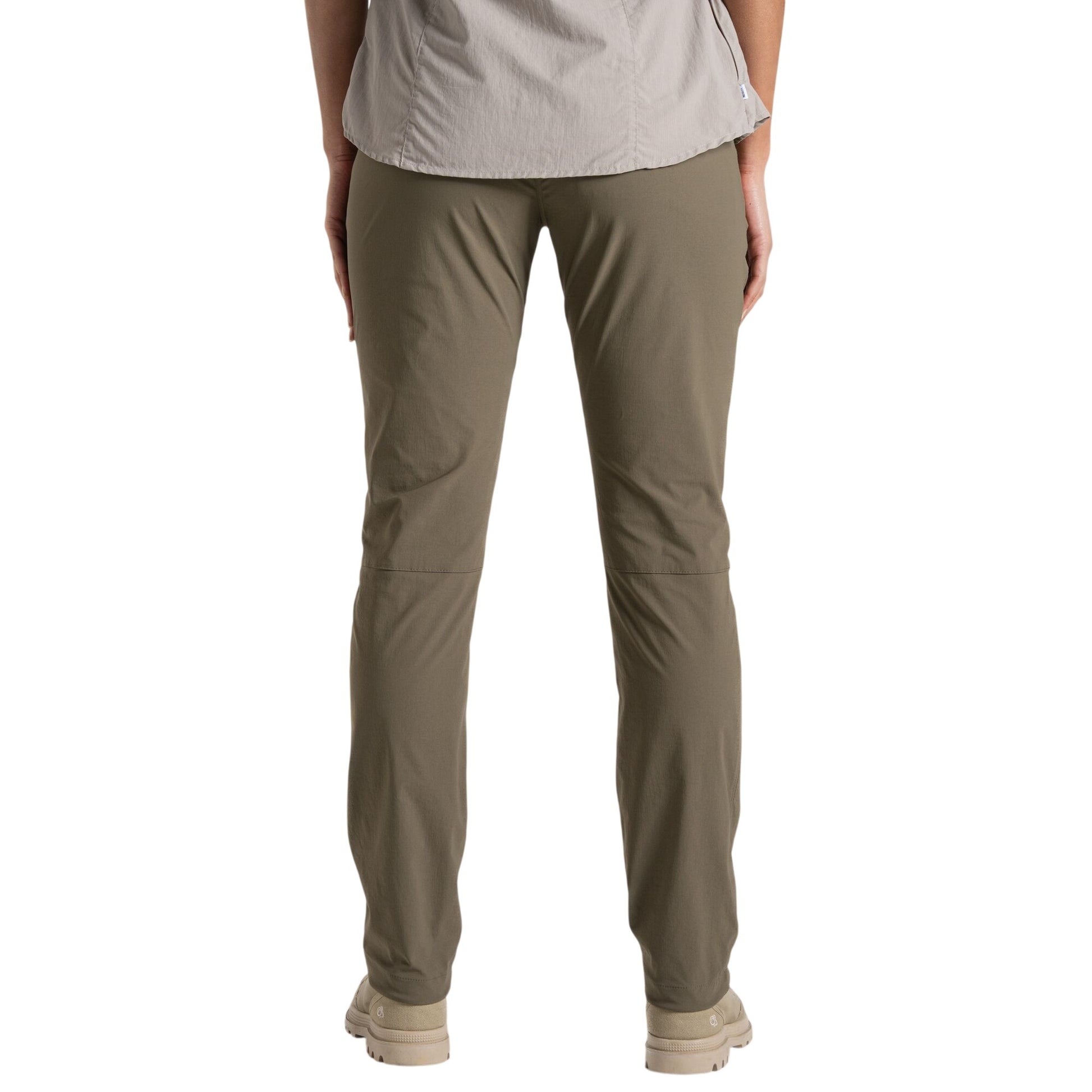 Wild Olive - Back - Craghoppers Womens-Ladies Pro III Nosilife Hiking Trousers
