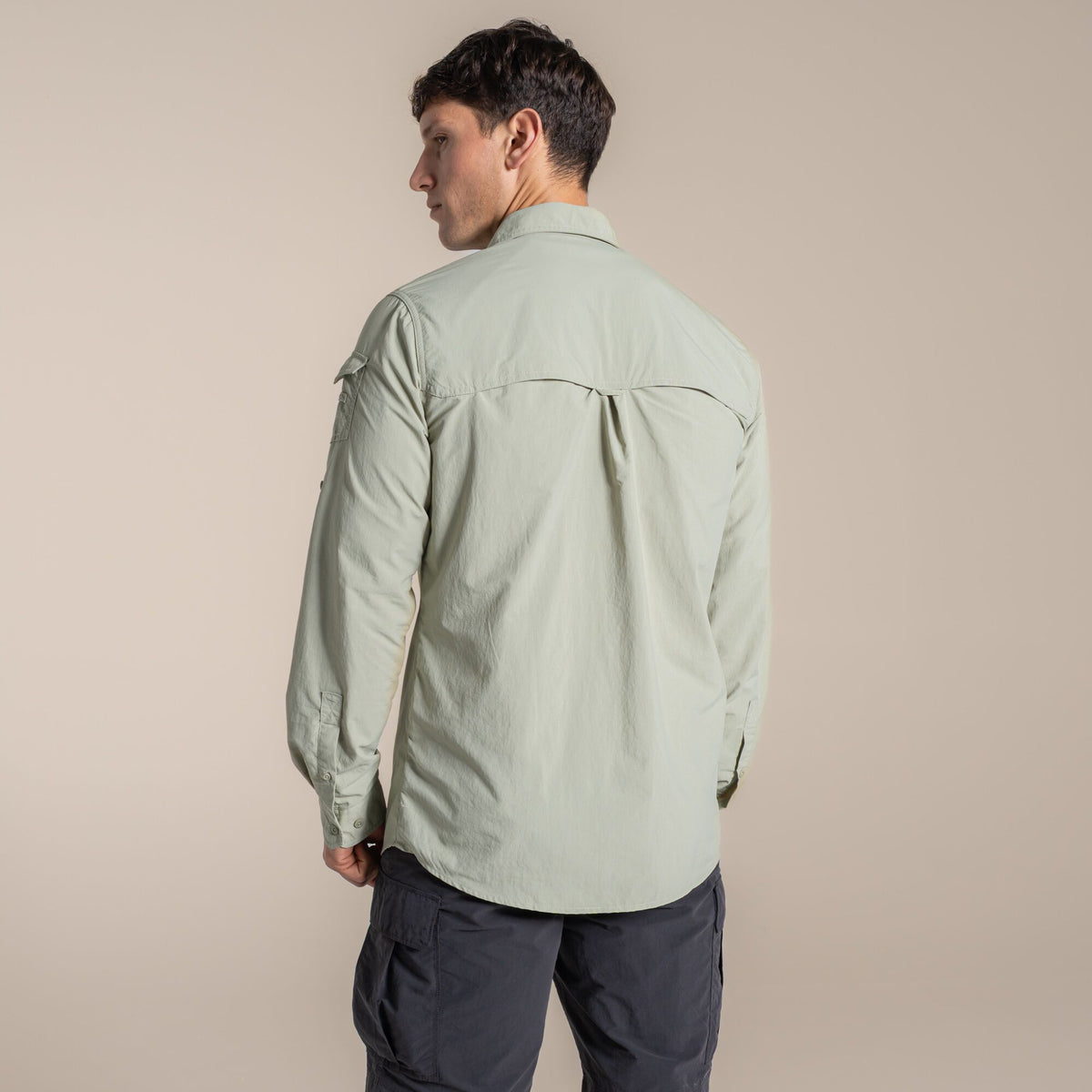 Bayleaf - Back - Craghoppers Mens Adventure III Nosilife Long-Sleeved Shirt