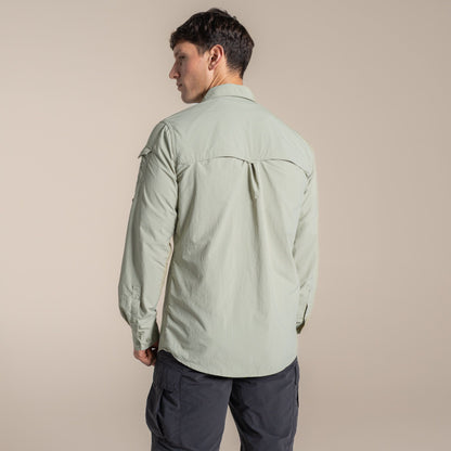 Bayleaf - Back - Craghoppers Mens Adventure III Nosilife Long-Sleeved Shirt