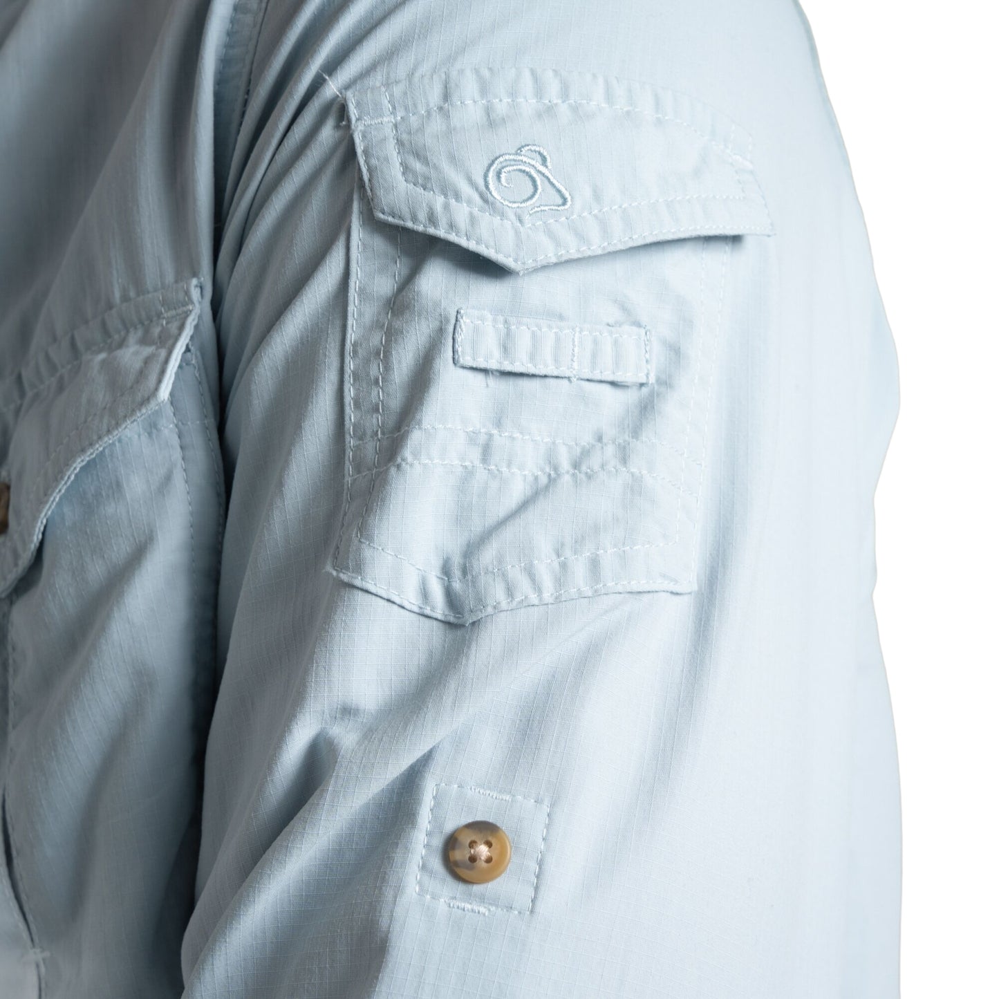 Niagara Blue - Lifestyle - Craghoppers Mens Adventure III Nosilife Long-Sleeved Shirt