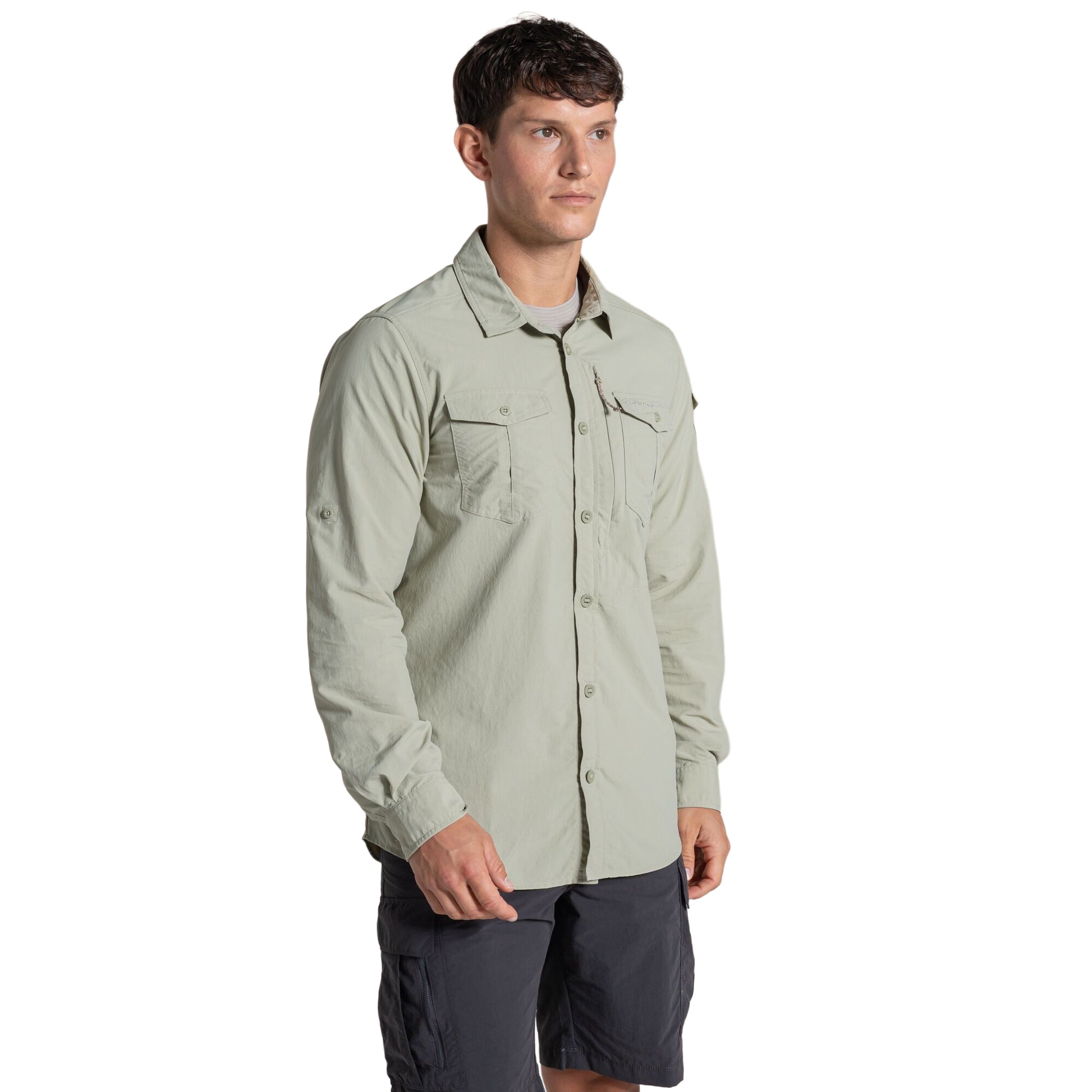 Bayleaf - Back - Craghoppers Mens Adventure III Nosilife Long-Sleeved Shirt