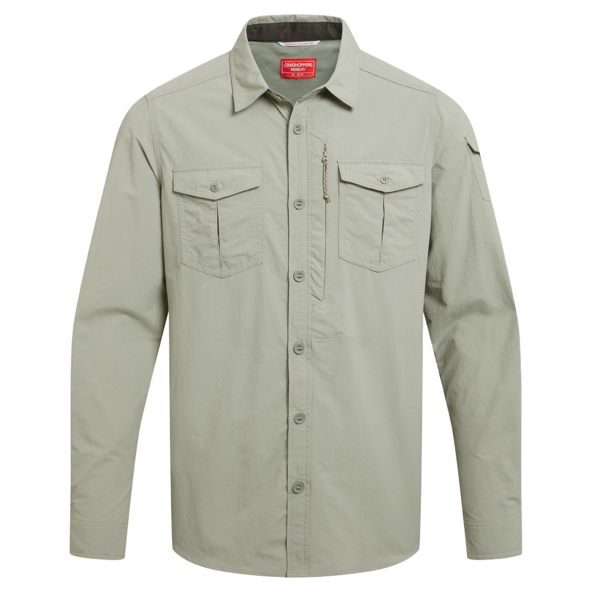 Bayleaf - Front - Craghoppers Mens Adventure III Nosilife Long-Sleeved Shirt