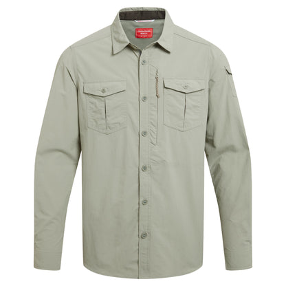 Bayleaf - Front - Craghoppers Mens Adventure III Nosilife Long-Sleeved Shirt