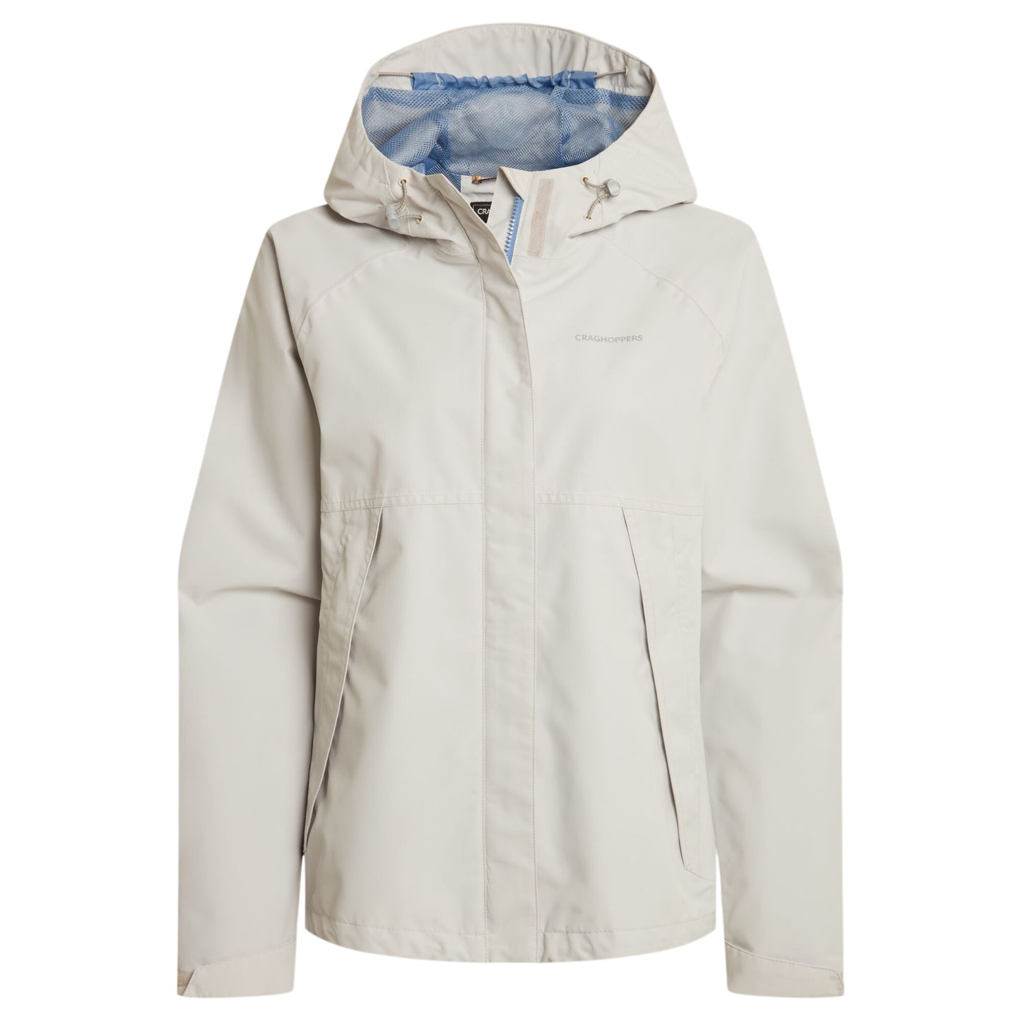Light Grey - Front - Craghoppers Womens-Ladies Ossus Waterproof Jacket
