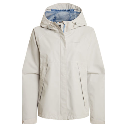 Light Grey - Front - Craghoppers Womens-Ladies Ossus Waterproof Jacket