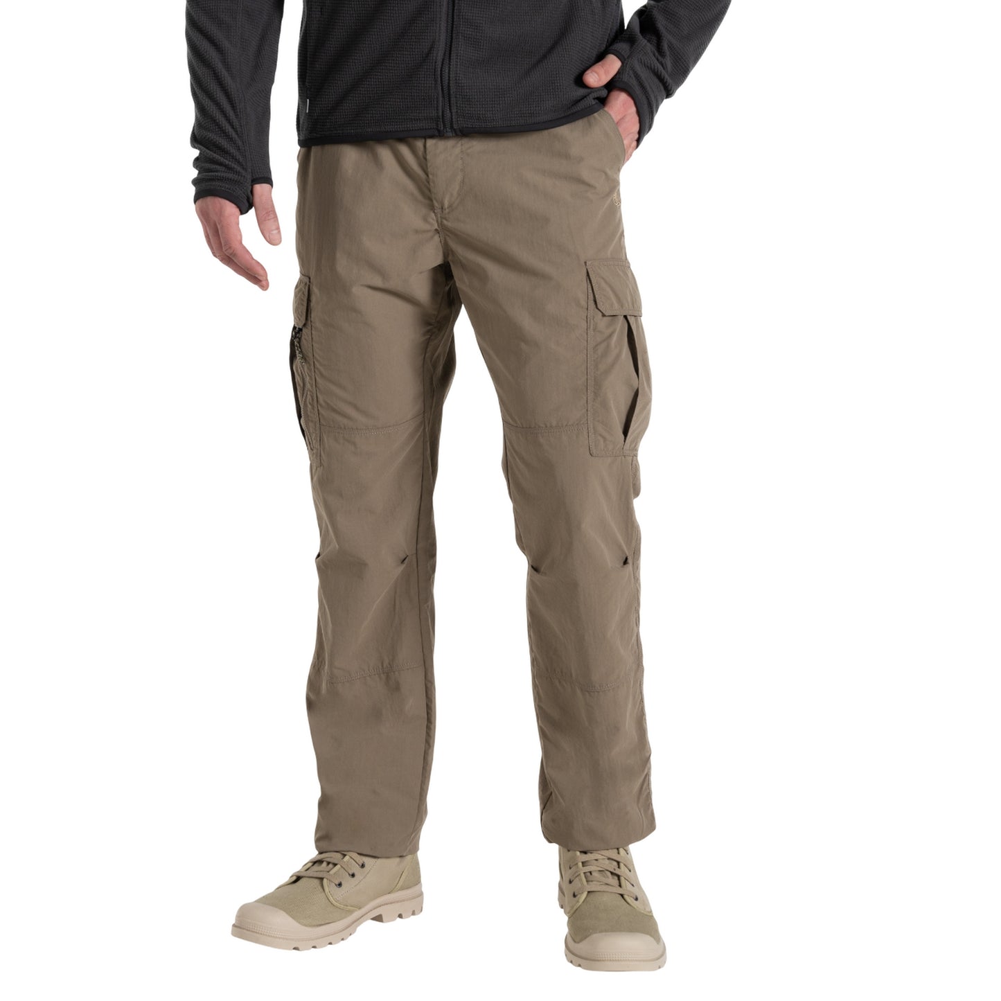 Pebble - Back - Craghoppers Mens III Nosilife Cargo Trousers