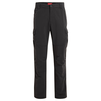 Black Pepper - Front - Craghoppers Mens III Nosilife Cargo Trousers