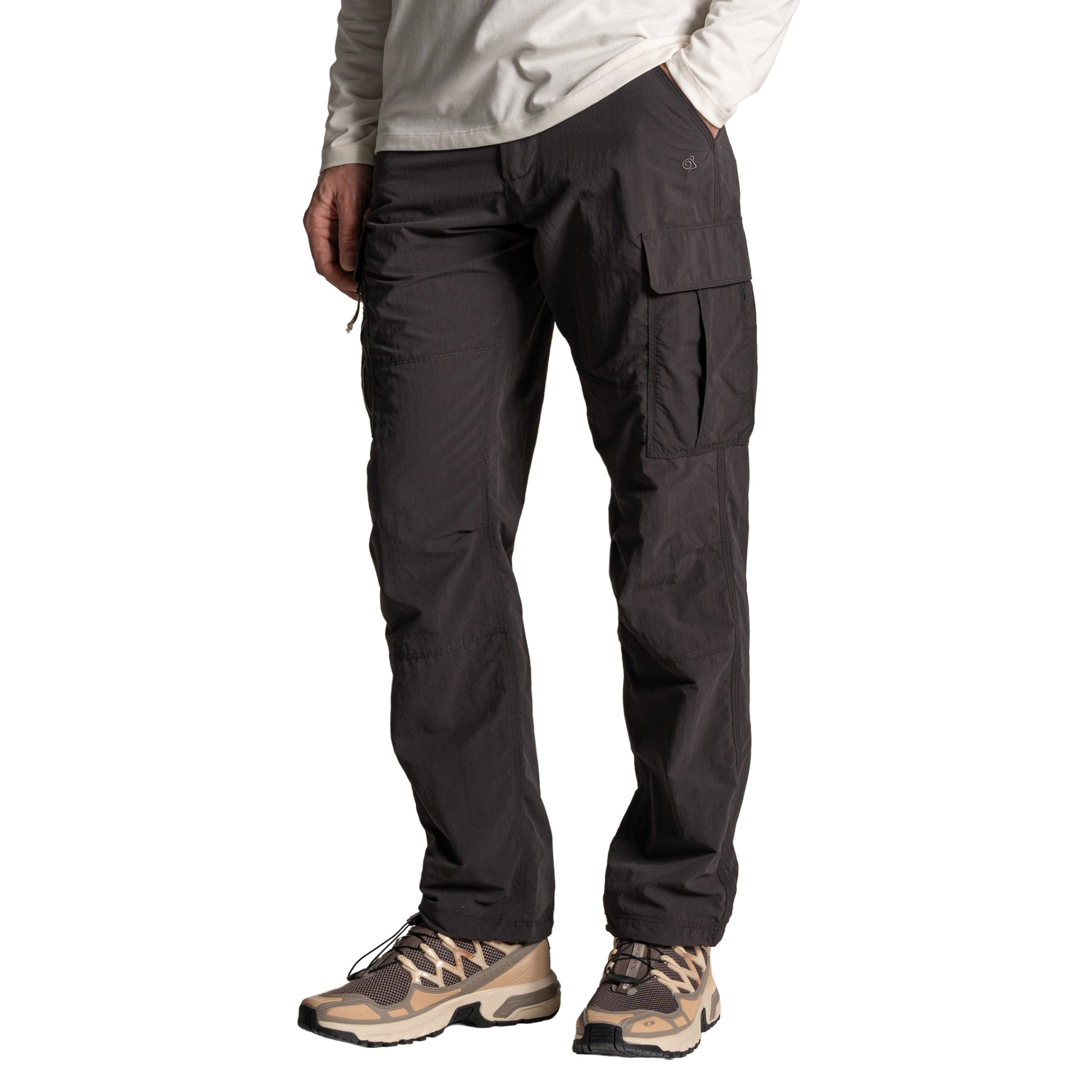 Black Pepper - Back - Craghoppers Mens III Nosilife Cargo Trousers