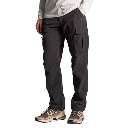 Black Pepper - Back - Craghoppers Mens III Nosilife Cargo Trousers