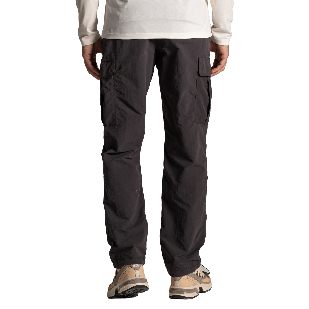 Black Pepper - Side - Craghoppers Mens III Nosilife Cargo Trousers