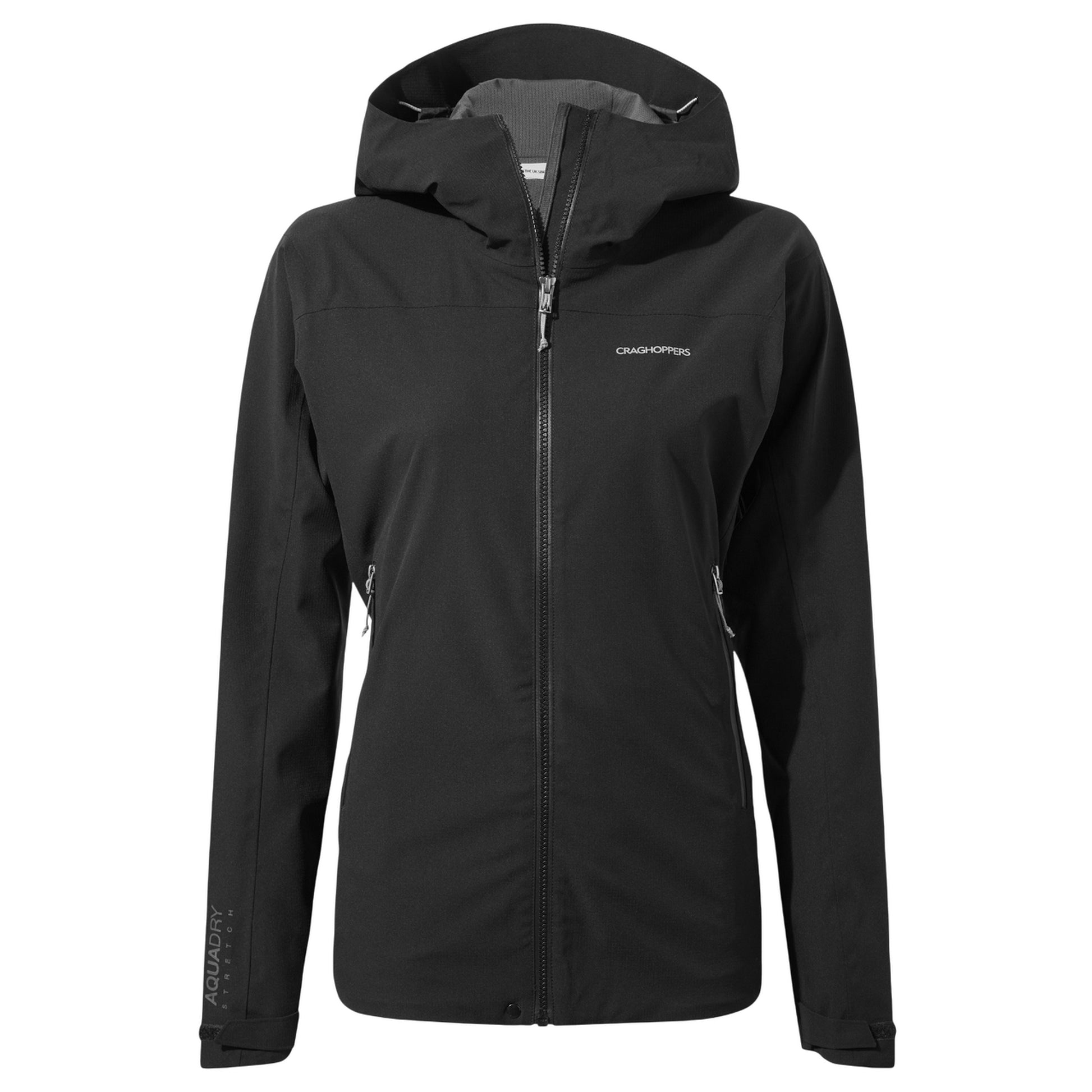Black - Front - Craghoppers Womens-Ladies Dynamic Pro II Waterproof Jacket