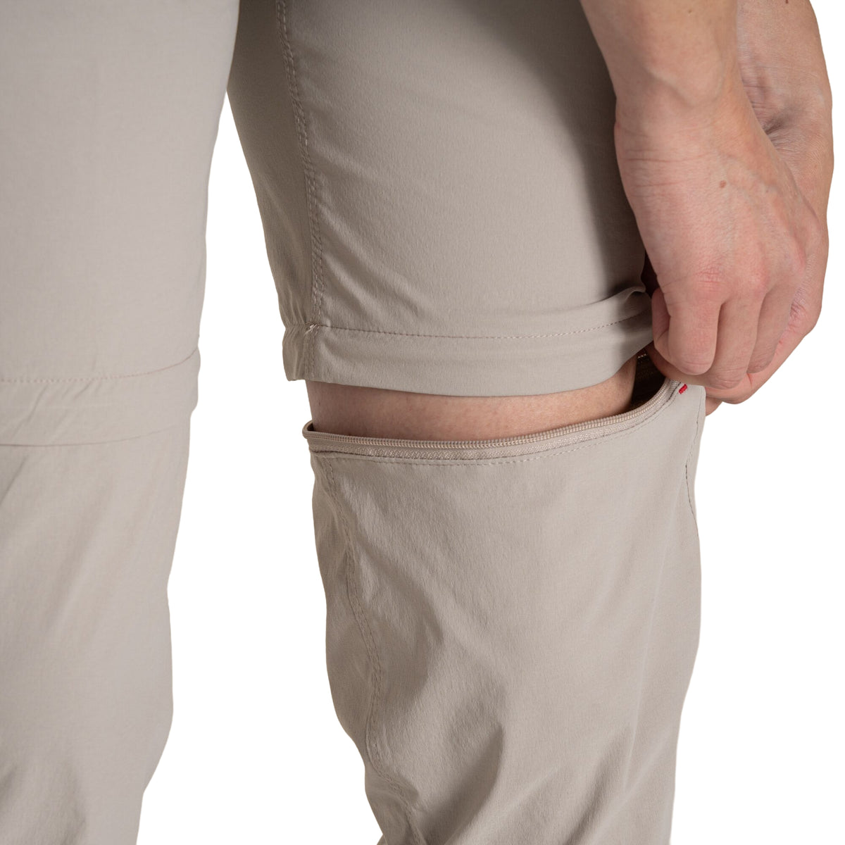 Soft Mushroom - Lifestyle - Craghoppers Womens-Ladies Pro III Nosilife Convertible Trousers