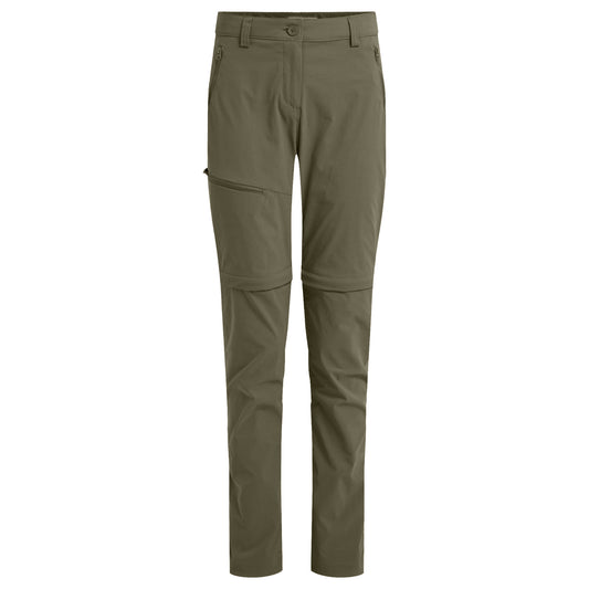 Wild Olive - Front - Craghoppers Womens-Ladies Pro III Nosilife Convertible Trousers