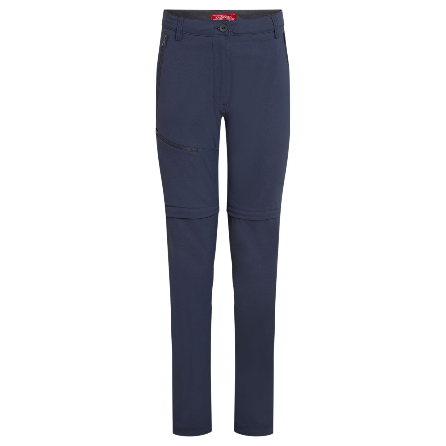 Blue Navy - Front - Craghoppers Womens-Ladies Pro III Nosilife Convertible Trousers