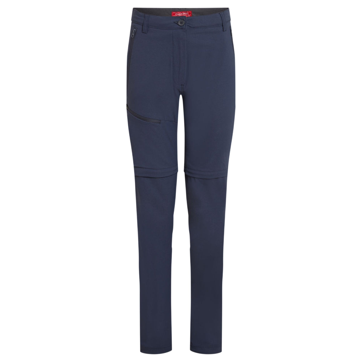 Blue Navy - Front - Craghoppers Womens-Ladies Pro III Nosilife Convertible Trousers