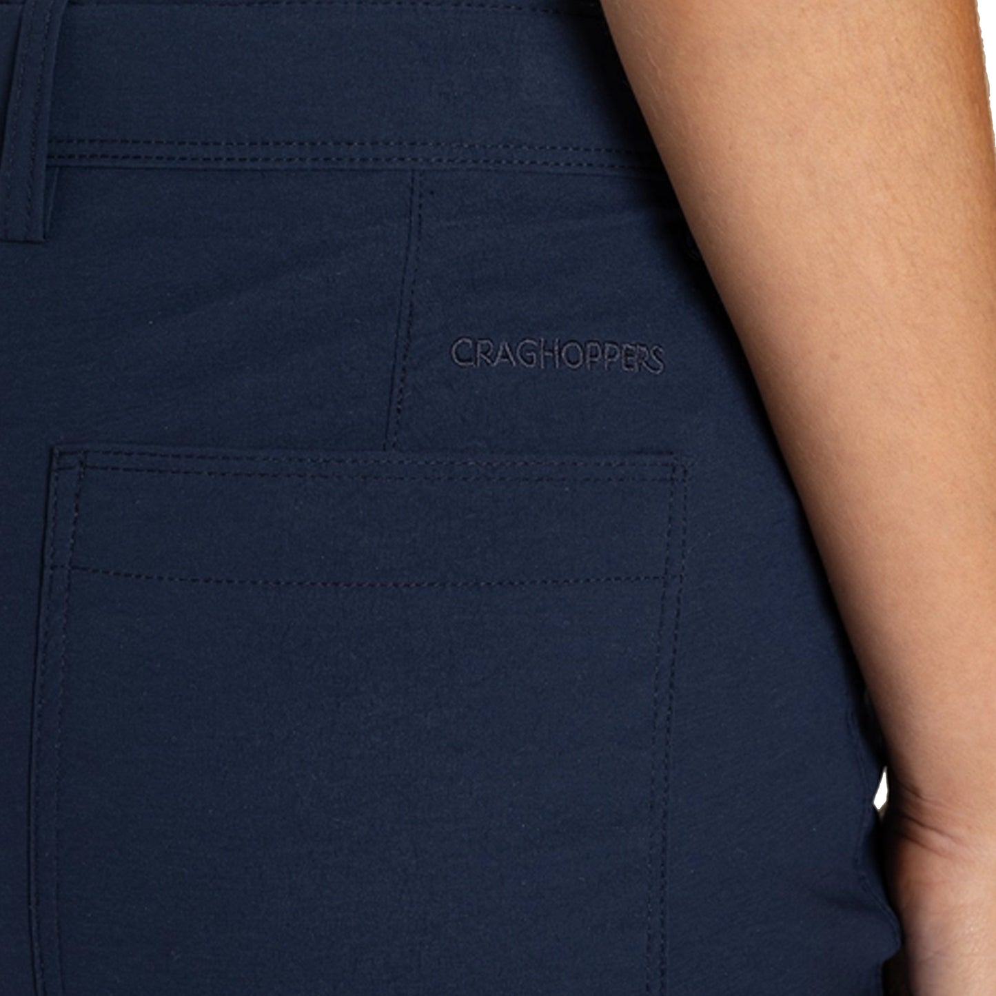Blue Navy - Lifestyle - Craghoppers Womens-Ladies Milla Nosilife Hiking Trousers