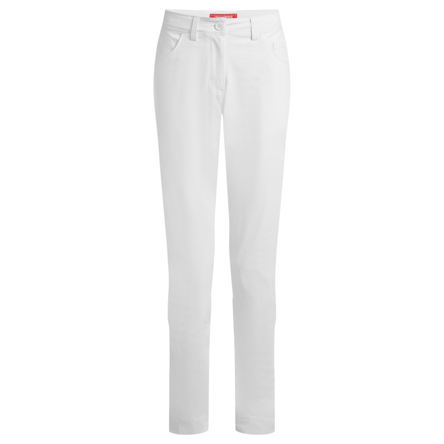White - Front - Craghoppers Womens-Ladies Milla Nosilife Hiking Trousers