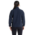 Blue Navy - Back - Craghoppers Womens-Ladies CO2 Renu Technology Full Zip Fleece Jacket