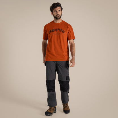 Potters Clay - Close up - Craghoppers Mens Batley Work T-Shirt