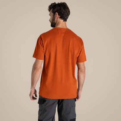 Potters Clay - Back - Craghoppers Mens Batley Work T-Shirt