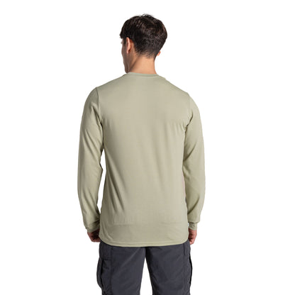Bayleaf - Back - Craghoppers Mens Abel Nosilife Long-Sleeved T-Shirt