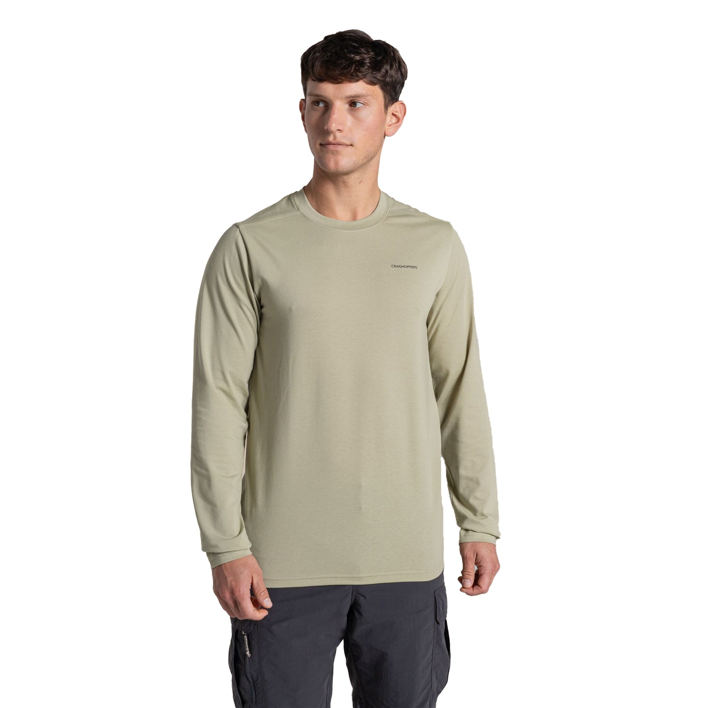 Bayleaf - Side - Craghoppers Mens Abel Nosilife Long-Sleeved T-Shirt