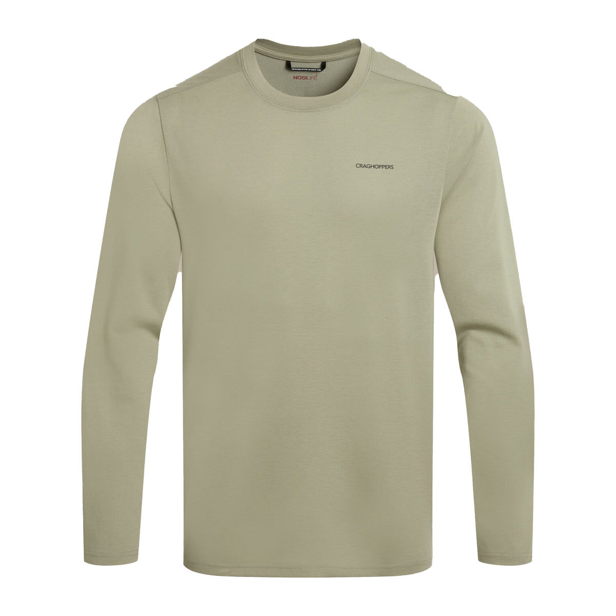 Bayleaf - Front - Craghoppers Mens Abel Nosilife Long-Sleeved T-Shirt