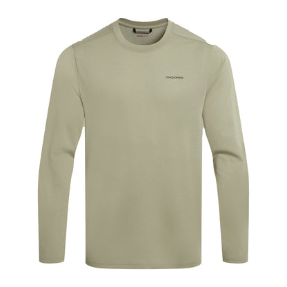 Bayleaf - Front - Craghoppers Mens Abel Nosilife Long-Sleeved T-Shirt