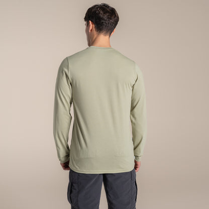 Bayleaf - Back - Craghoppers Mens Abel Nosilife Long-Sleeved T-Shirt