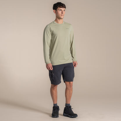 Bayleaf - Pack Shot - Craghoppers Mens Abel Nosilife Long-Sleeved T-Shirt