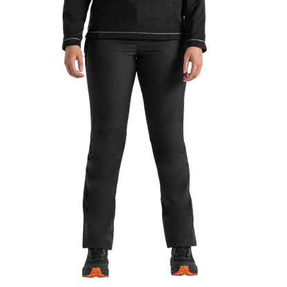 Black - Side - Craghoppers Womens-Ladies Airedale II Waterproof Trousers