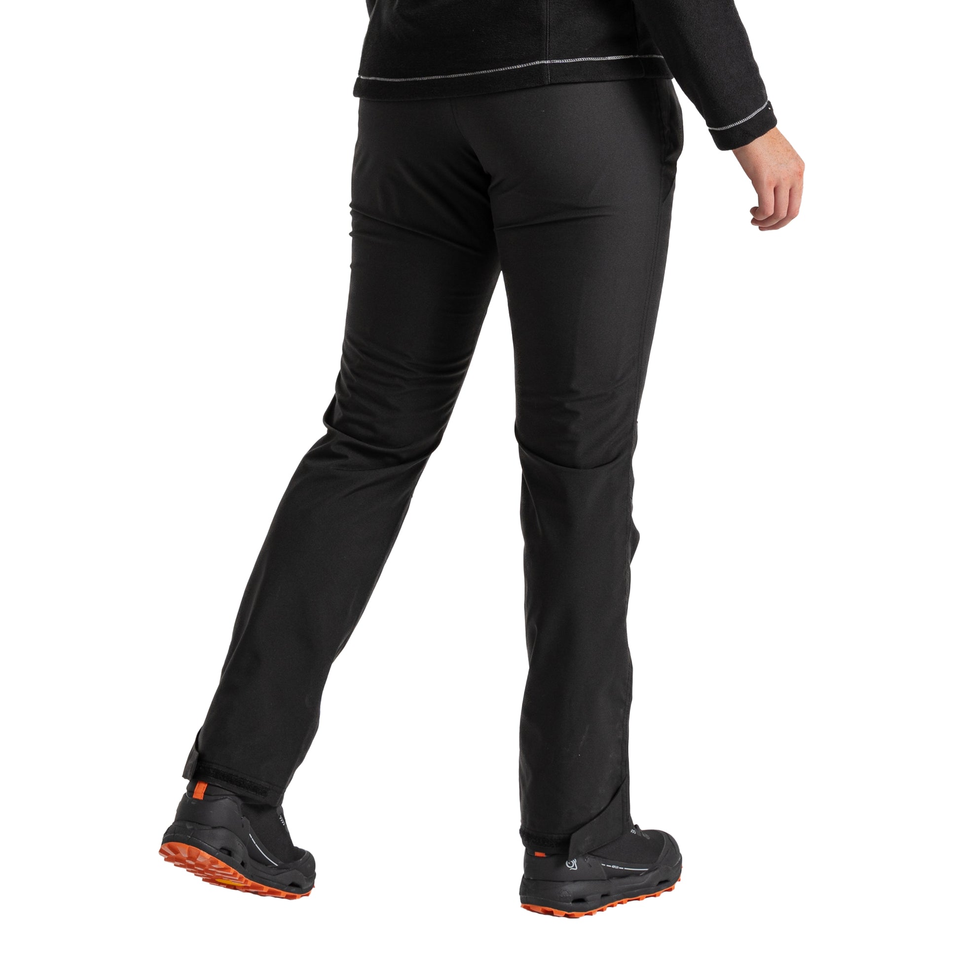 Black - Back - Craghoppers Womens-Ladies Airedale II Waterproof Trousers