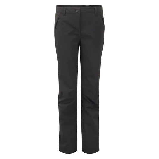 Black - Front - Craghoppers Womens-Ladies Aysgarth II Thermal Waterproof Trousers