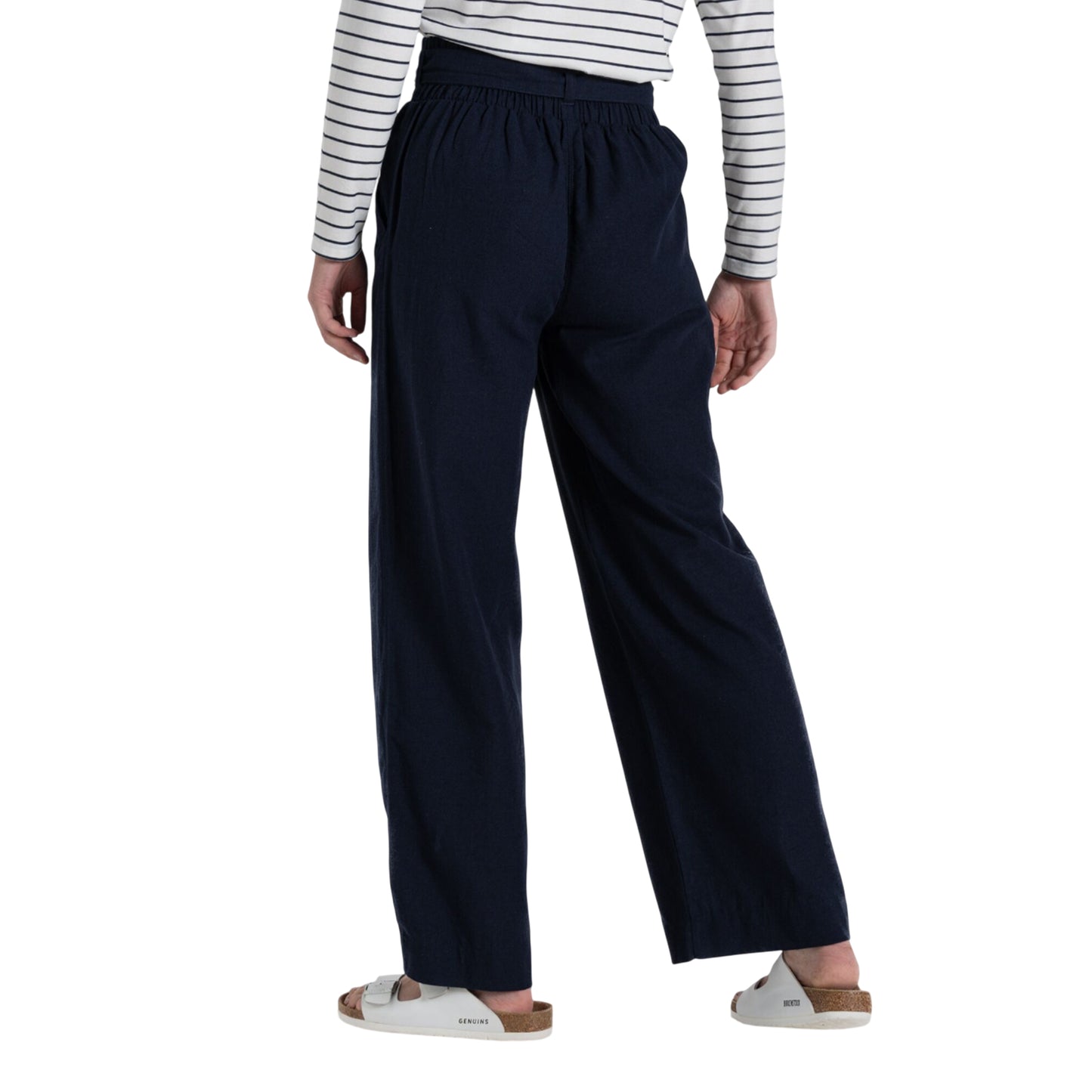 Blue Navy - Back - Craghoppers Womens-Ladies Ophelia NosiBotanical Trousers