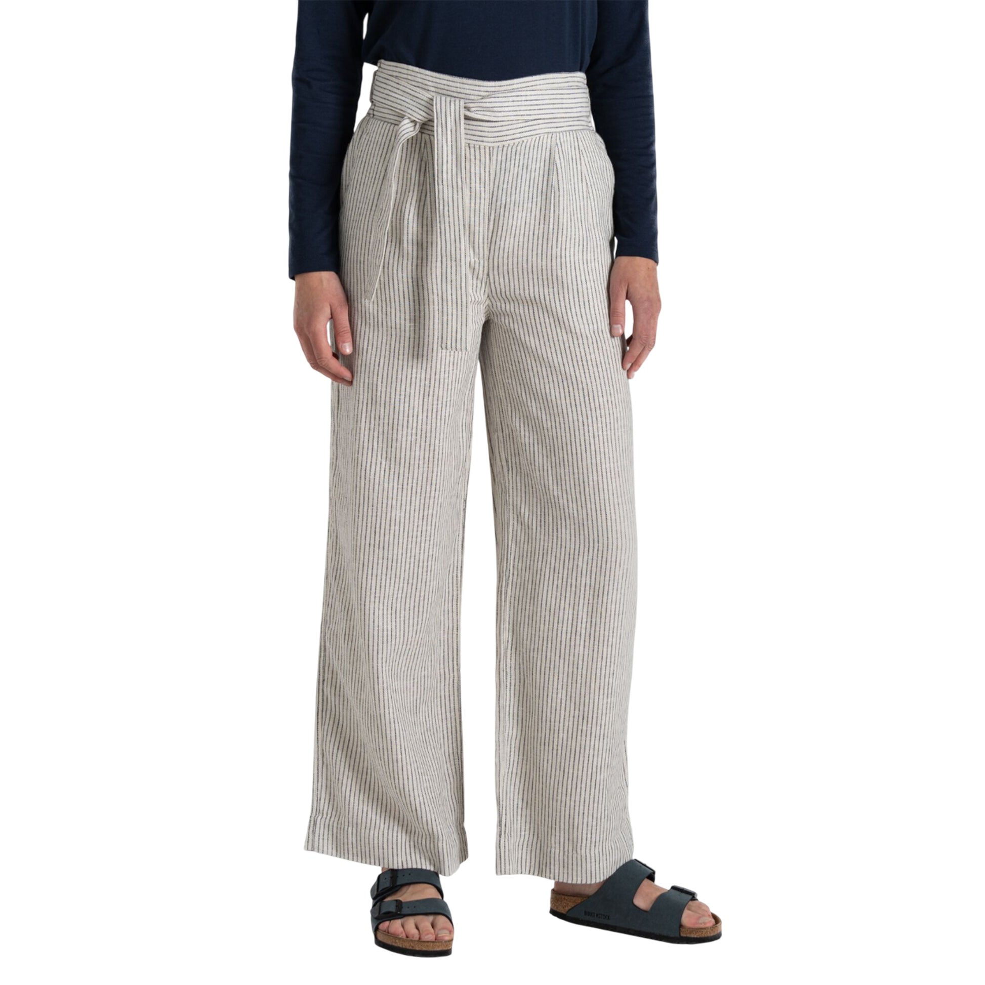 Stone - Front - Craghoppers Womens-Ladies Ophelia NosiBotanical Trousers