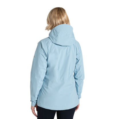 Sky Blue - Back - Craghoppers Womens-Ladies Bronte Stretch Waterproof Jacket