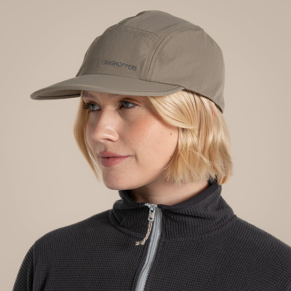 Pebble - Pack Shot - Craghoppers Unisex Adult Multi Active II Nosilife Baseball Cap