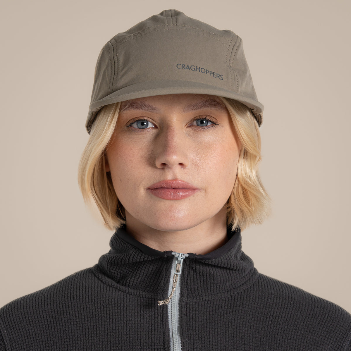 Pebble - Close up - Craghoppers Unisex Adult Multi Active II Nosilife Baseball Cap