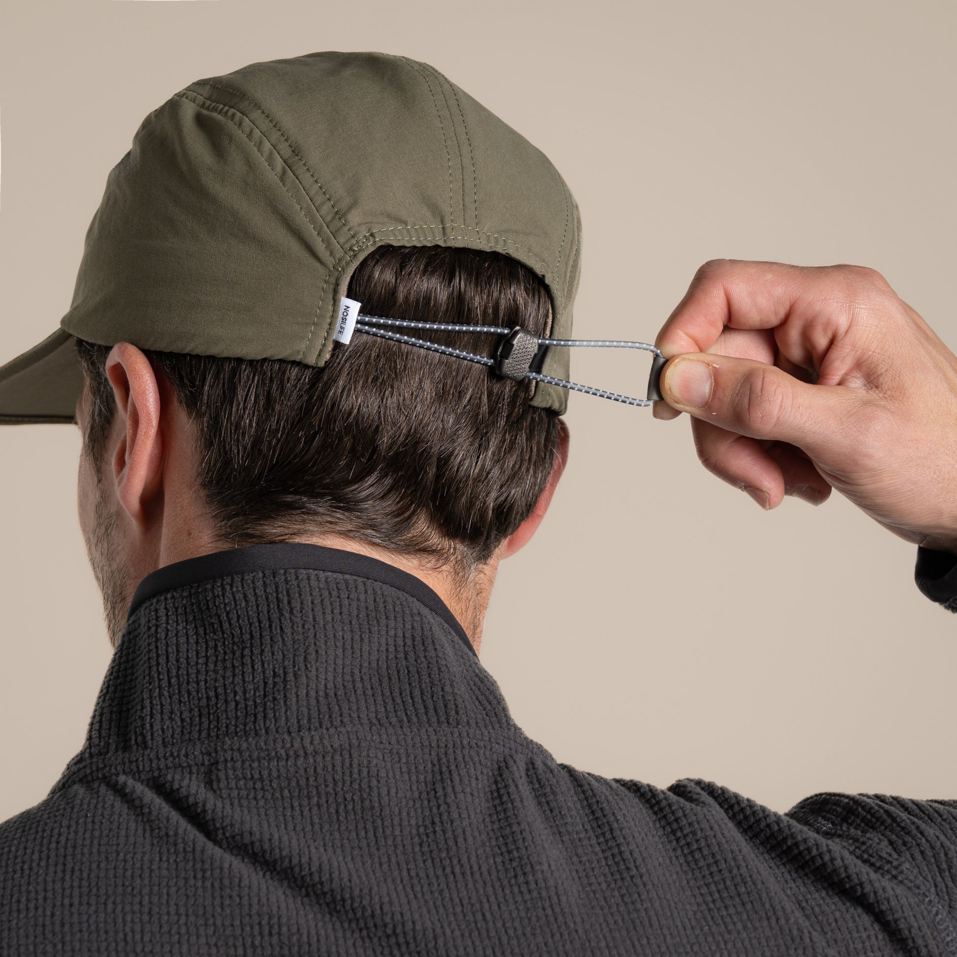 Wild Olive - Back - Craghoppers Unisex Adult Multi Active II Nosilife Baseball Cap