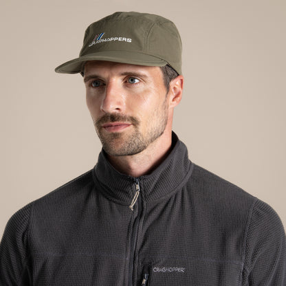 Wild Olive - Close up - Craghoppers Unisex Adult Multi Active II Nosilife Baseball Cap