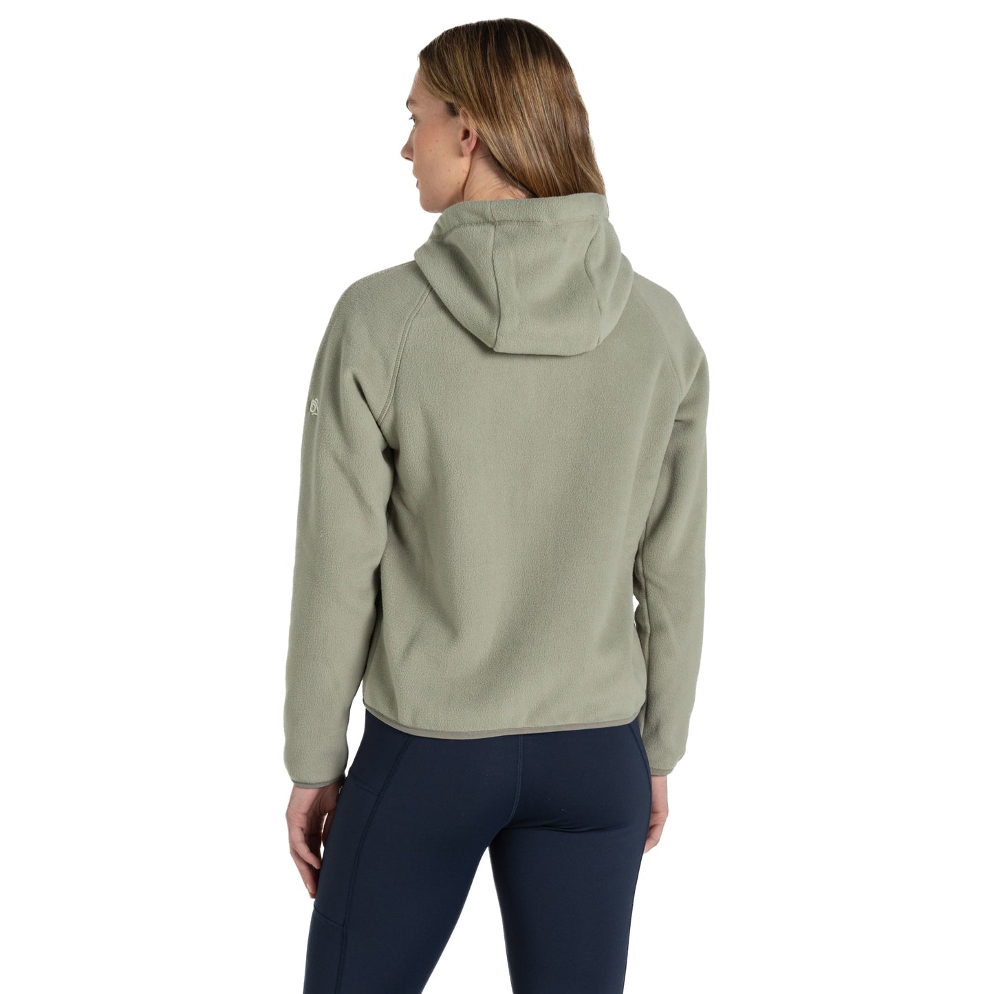 Vert - Back - Craghoppers Womens-Ladies Grainne Full Zip Fleece Jacket