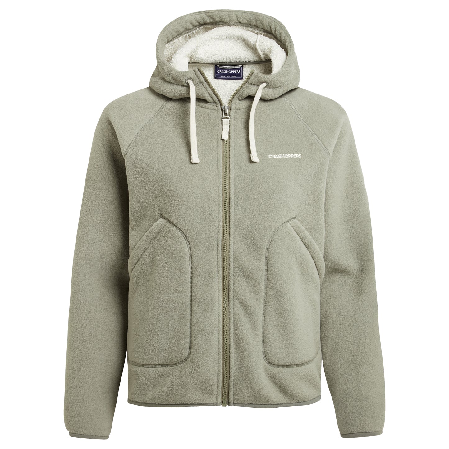 Vert - Front - Craghoppers Womens-Ladies Grainne Full Zip Fleece Jacket