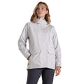 Lunar Grey - Front - Craghoppers Womens-Ladies Kaia Waterproof Jacket
