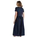 Blue Navy - Back - Craghoppers Womens-Ladies Ember NosiBotanical Maxi Dress