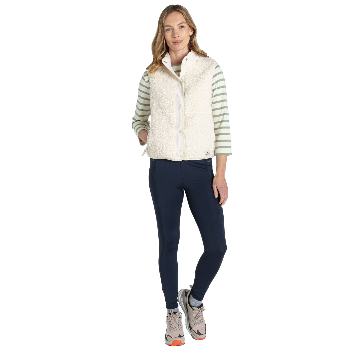 Ecru - Side - Craghoppers Womens-Ladies Dinas Gilet