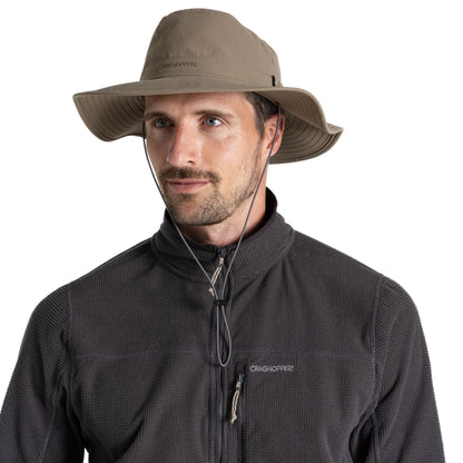 Pebble - Lifestyle - Craghoppers Mens Outback II Nosilife Hat
