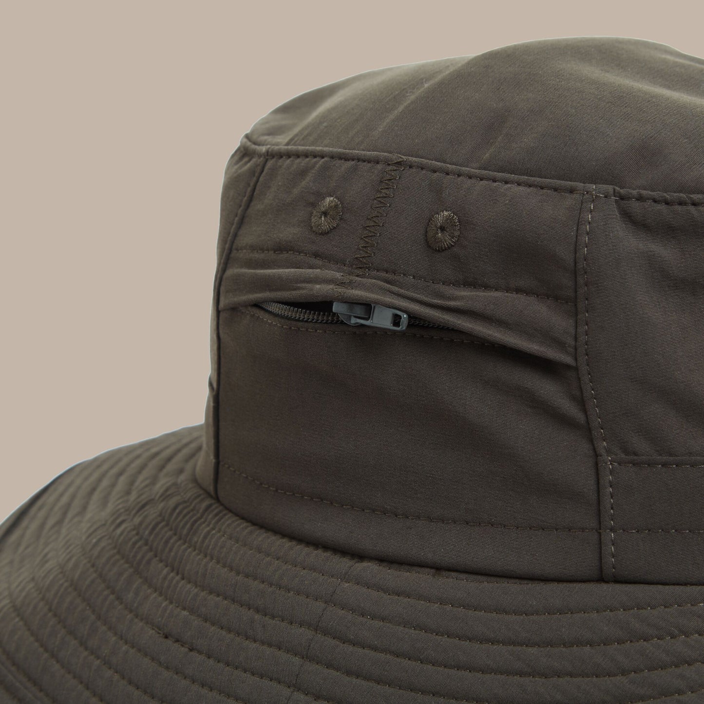 Woodland Green - Back - Craghoppers Mens Outback II Nosilife Hat