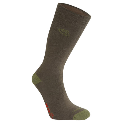 Woodland Green-Wild Olive - Back - Craghoppers Unisex Adult Insect Repellent Socks