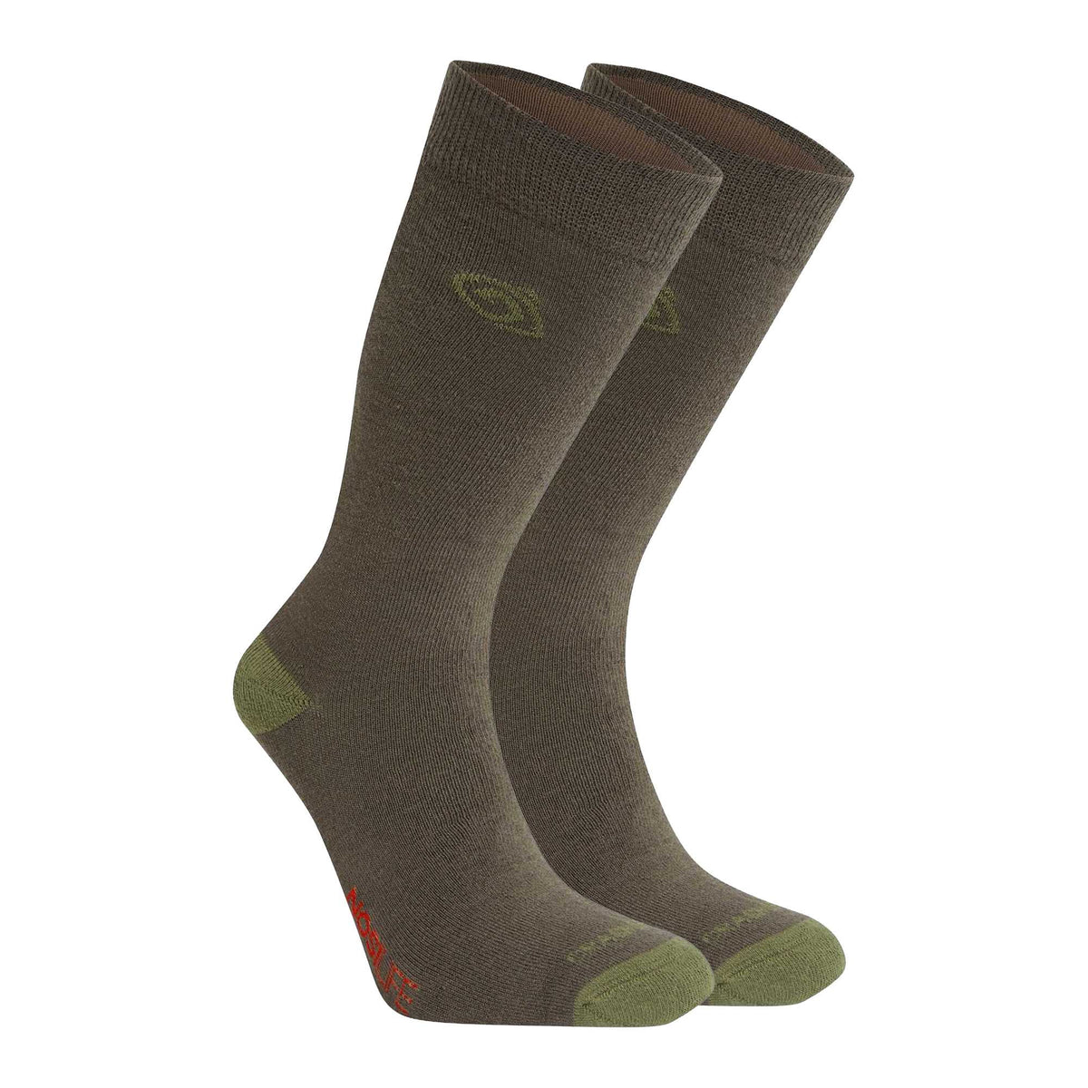 Woodland Green-Wild Olive - Back - Craghoppers Unisex Adult Insect Repellent Socks